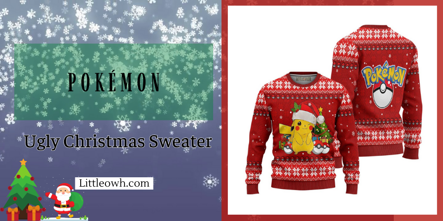 27 Anime Ugly Christmas Sweaters For Otaku In Holiday Season
