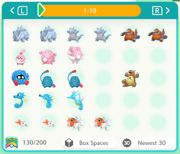 Harmony Friends' living dex, page 1-10