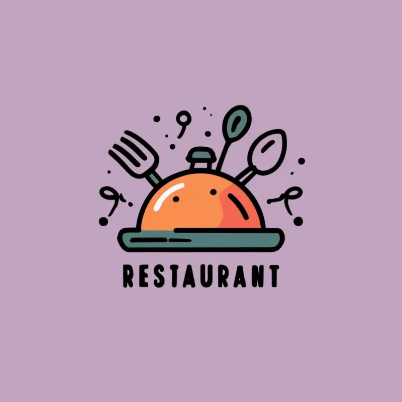 Doodle logo for: restaurant business company