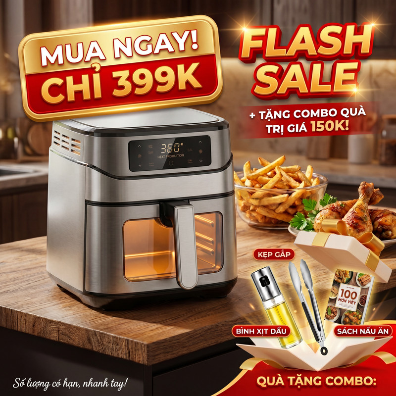 Nồi chiên không dầu VieFry