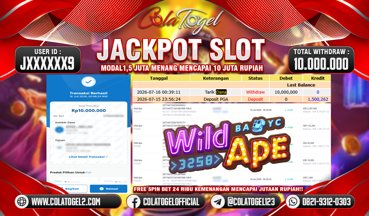 JACKPOT SLOT GACOR!!