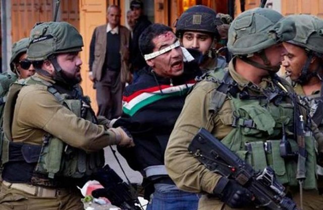 Represión Israelí en Palestina