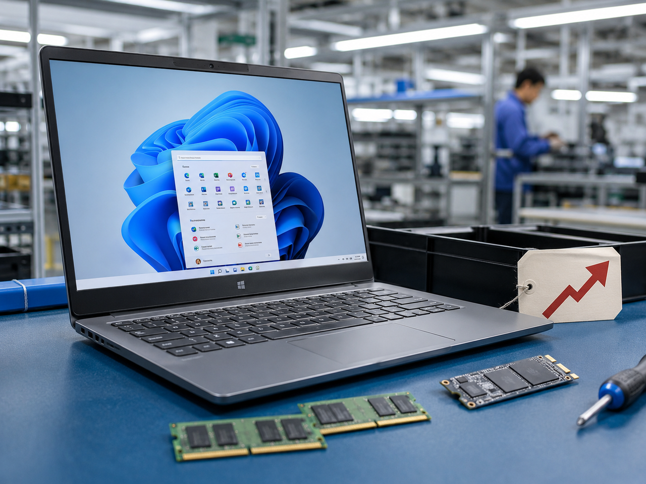 Relatório aponta alta de até 10% nas licenças OEM do Windows 11 e amplia pressão sobre preço dos PCs