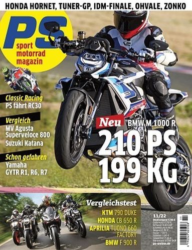 Cover: Ps Motorradmagazin No 11 November 2022