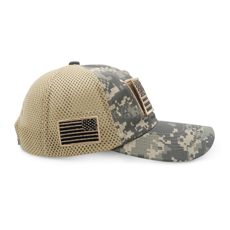 men baseball cap army camo hat