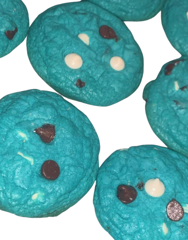 Blue Monster Cookies