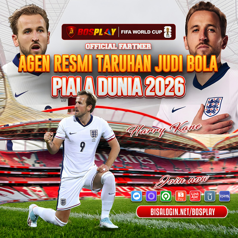 BOSPLAY – Agen Judi Bola Online Piala Dunia 2026 Paling Hits & Ramai Pemain!