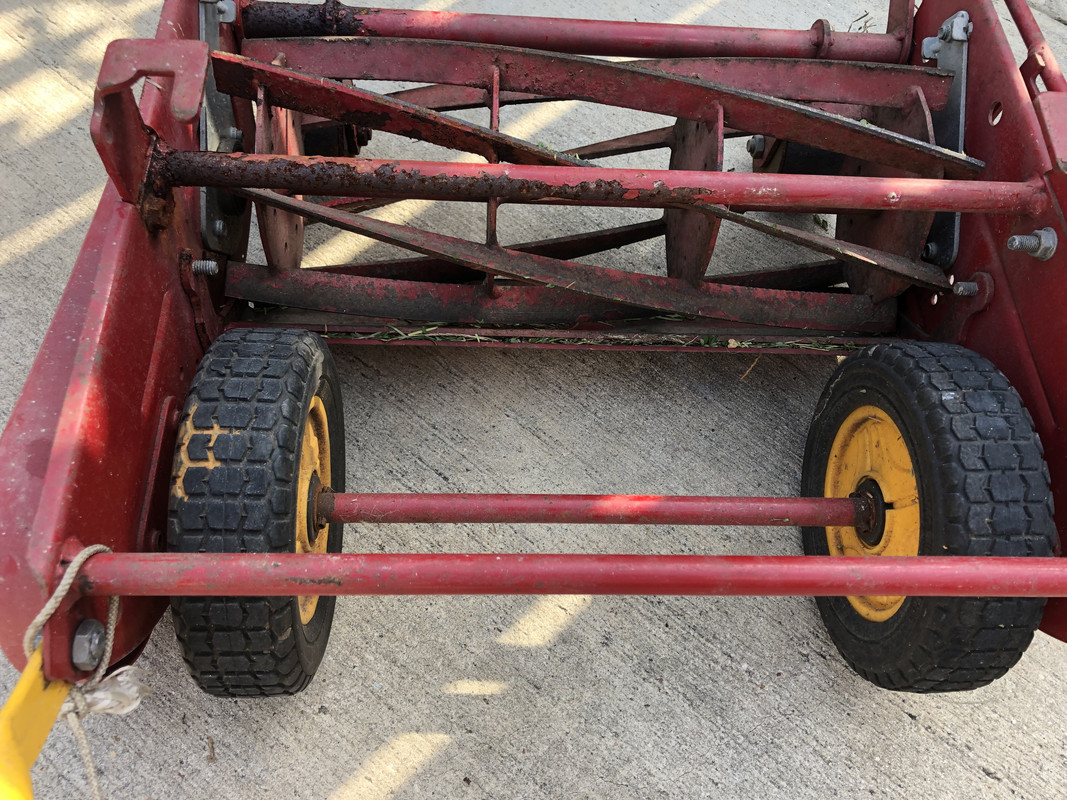 Just bought a manual McLane reel mower Lawn Care Forum