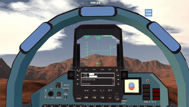 Custom throttle and cool interior stuff