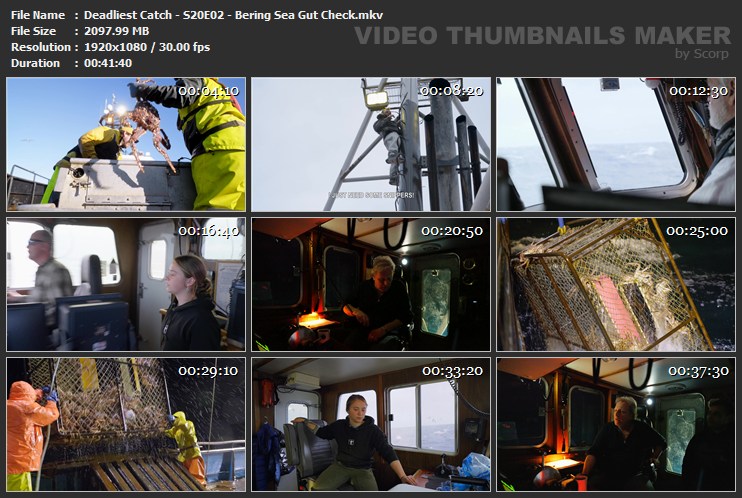 Deadliest Catch - S20E02 - Bering Sea Gut Check.mkv