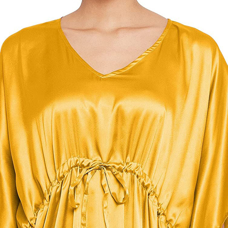 Women Satin Silk Nightdress Lingerie Sleepwear Nightgown Maxi Robe Loungewear - Picture 125 of 125