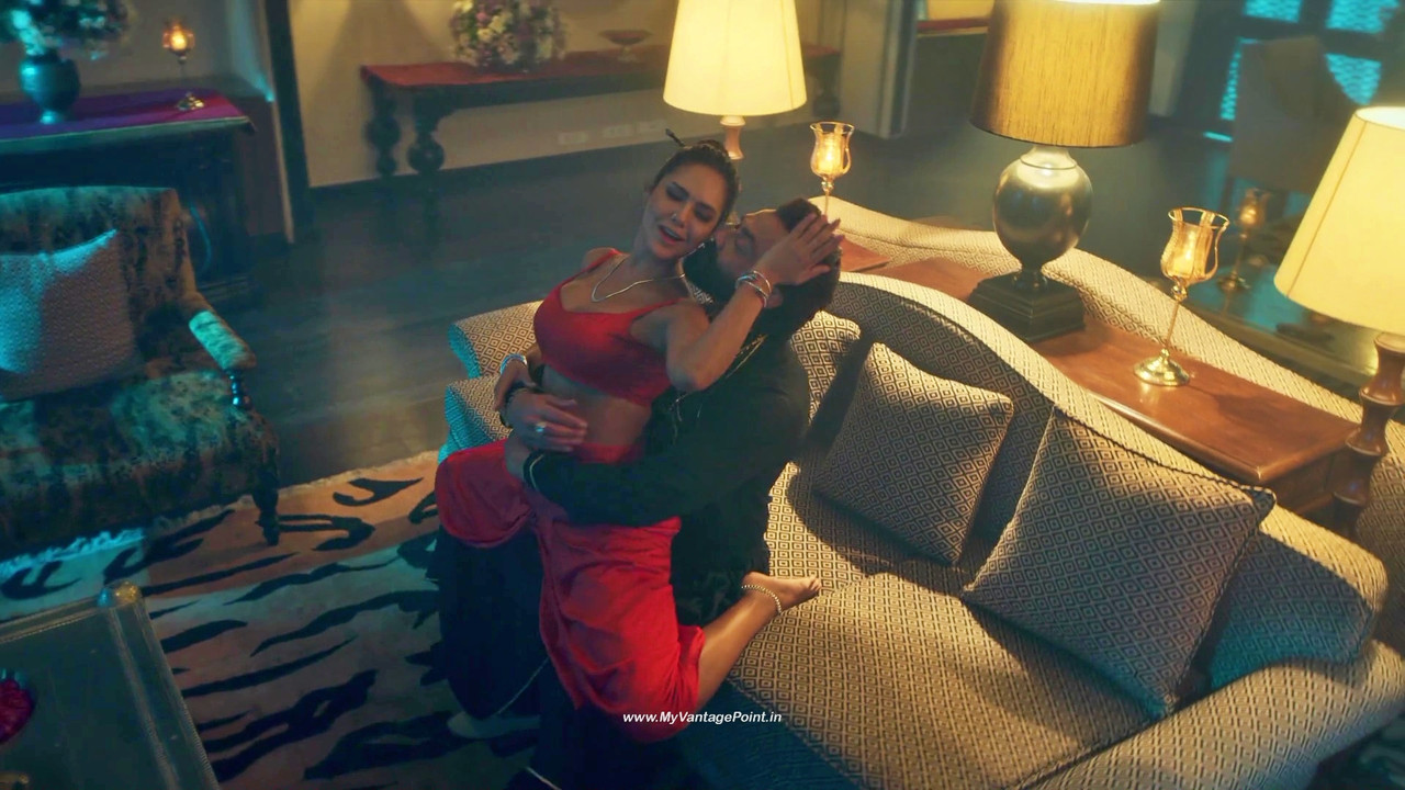 66Esha Gupta Hot in Aashram Web Series