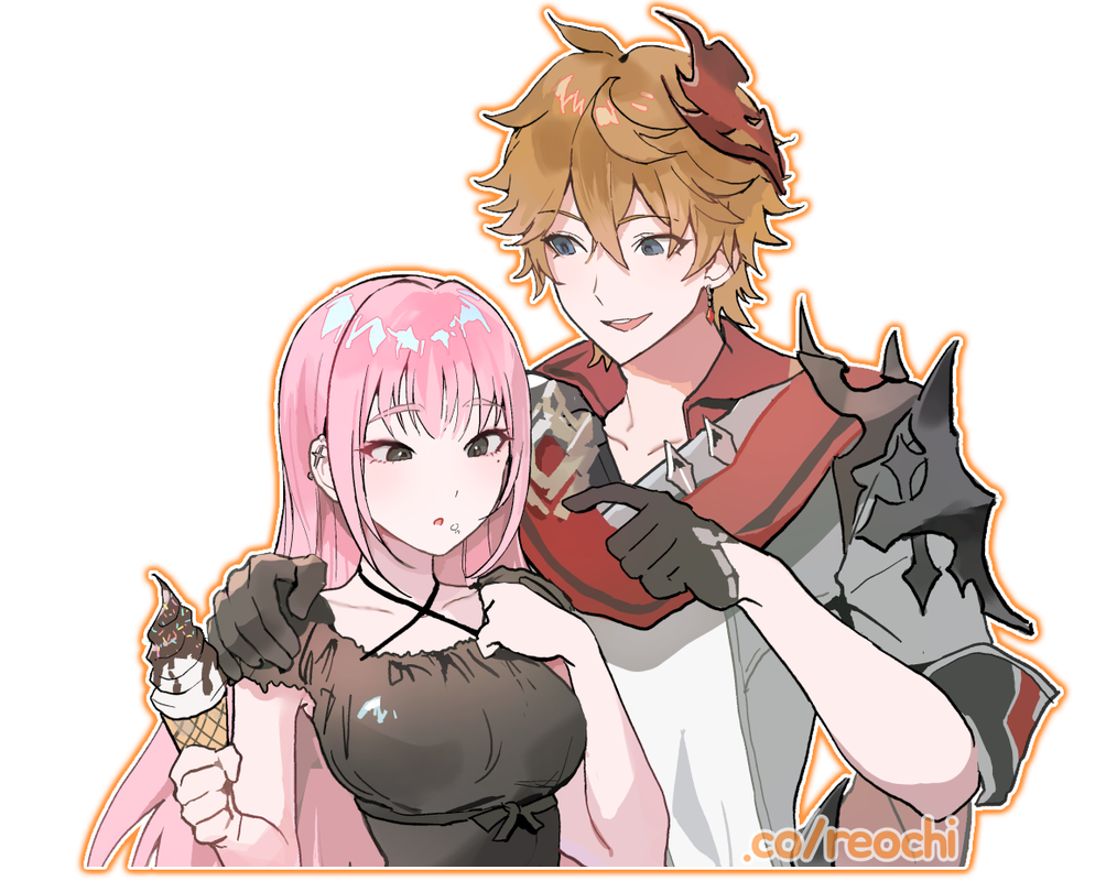 ♡ : Art by @p7KpxOP6 on crepe.cm