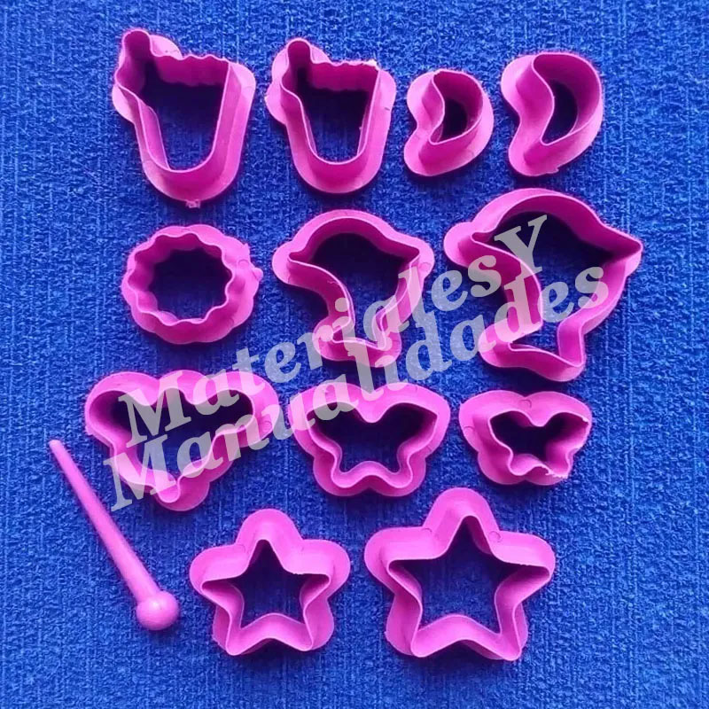 Cortador plastico Molde Miniatura Para Aretes Joyas