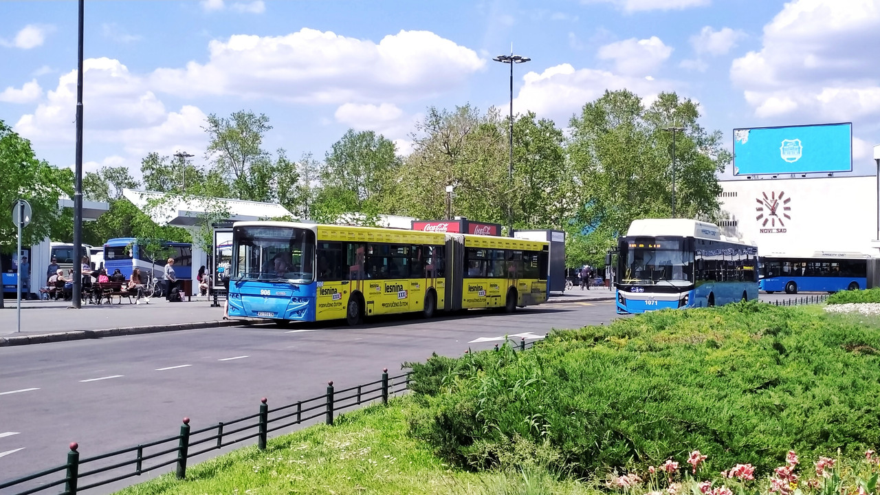 Ikarbus Ik-218N (2007) i BMC Procity 12 CNG (2021) #1071