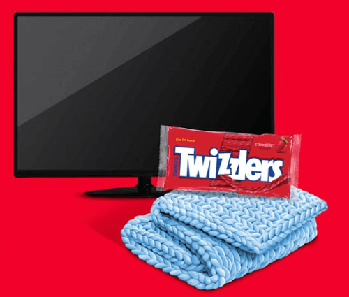 Win TVs, Blankets & Candy in Twizzlers’ Twist & Unwind Instant Win Game (Ends 9/8) Win TVs, Blankets & Candy in Twizzlers’ Twist & Unwind Instant Win Game (Ends 9/8)