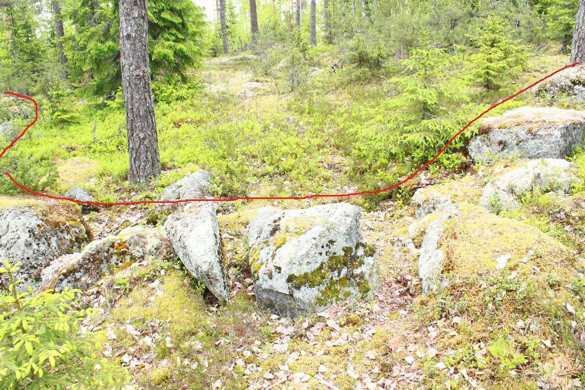 Kivivalli & hahmotusviiva