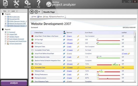 Steelray Project Analyzer 7.15