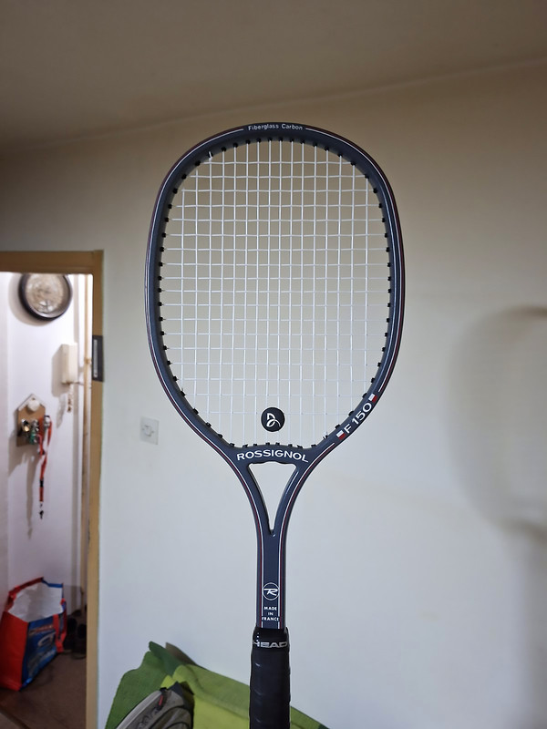 Raquette Tennis Rossignol Quantum 1991 - Graphite Composite - Fabriquée En France