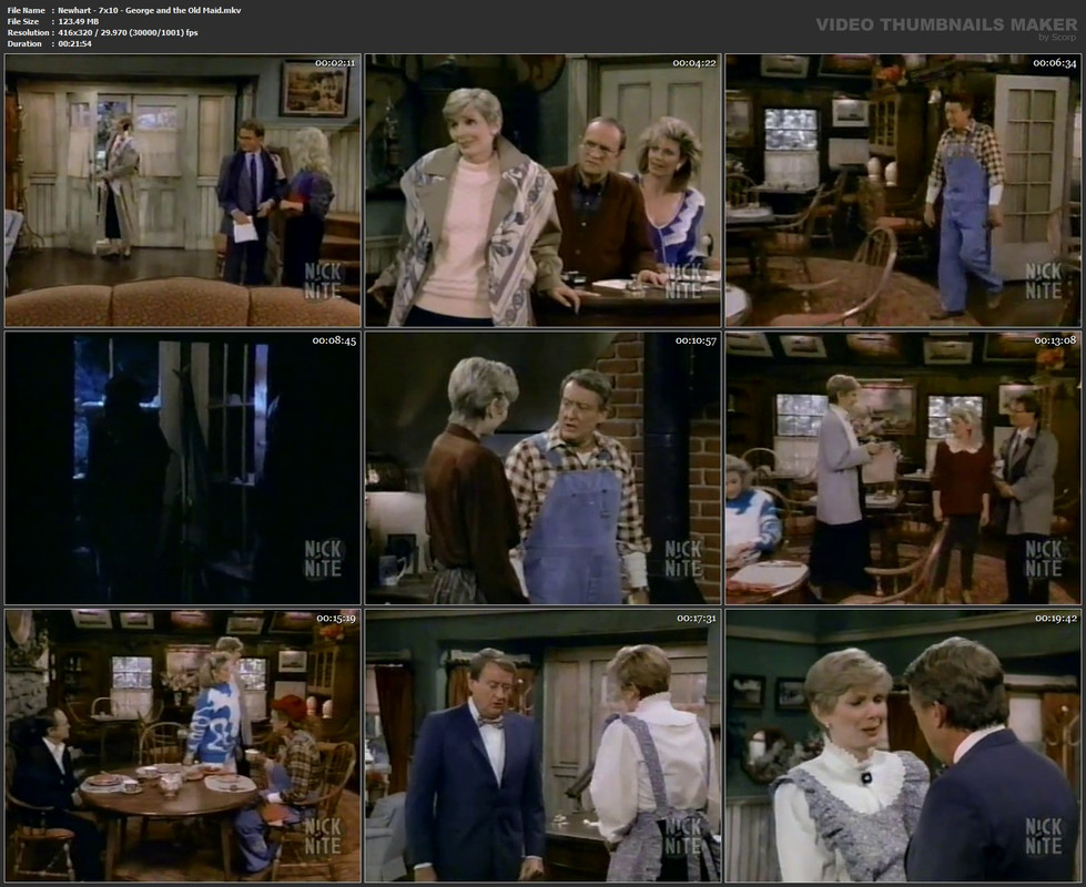 Newhart - 7x10 - George and the Old Maid.mkv