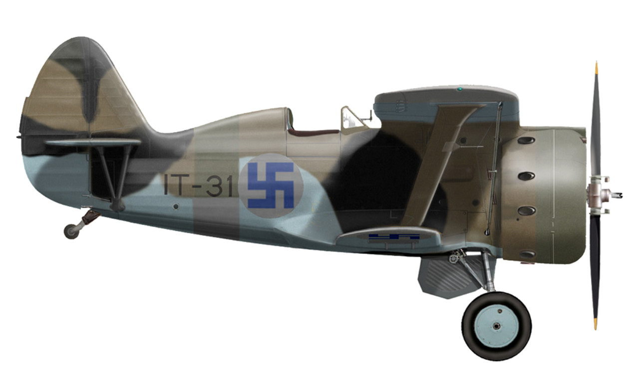 Ilmavoimat-Polikarpov-I-153-FAF-2.LeLv30-as-IT31-Malmi-Finland-Apr-1945-0A
