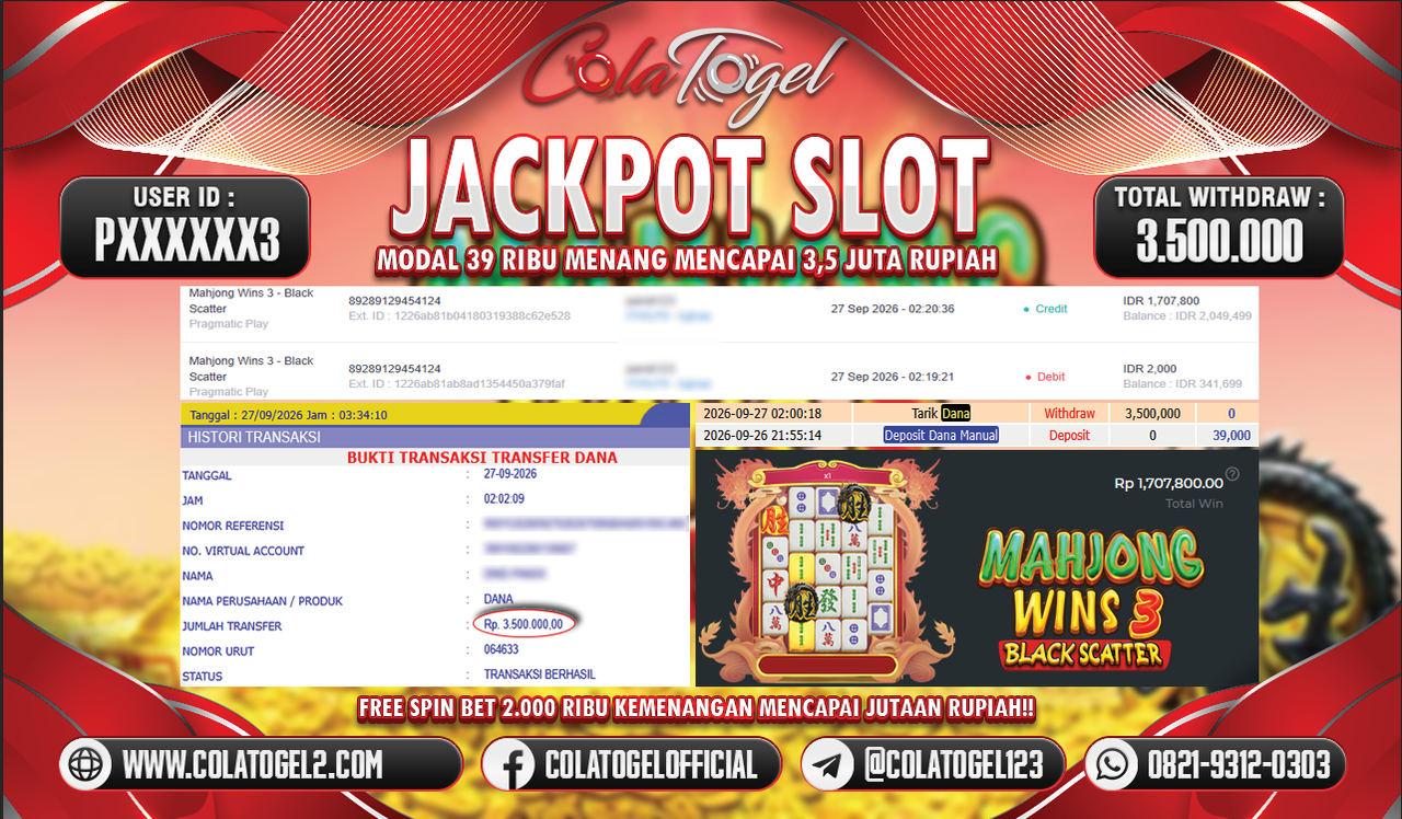 JACKPOT SLOT GACORR !!!