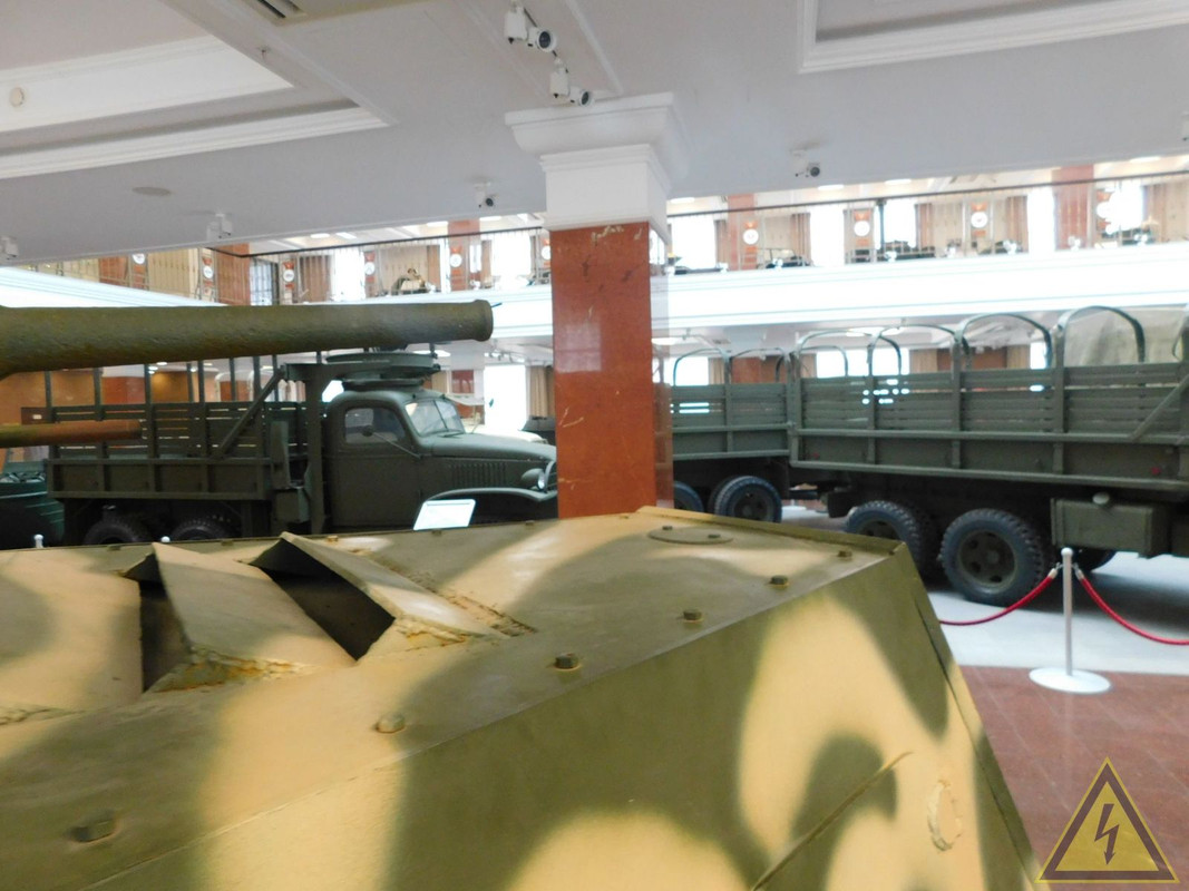 Макет советского бронированного трактор ХТЗ-16, Музейный комплекс УГМК, Верхняя Пышма DSCN5540