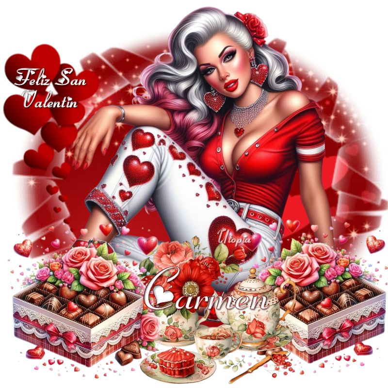 SAN VALENTIN BOMBONES