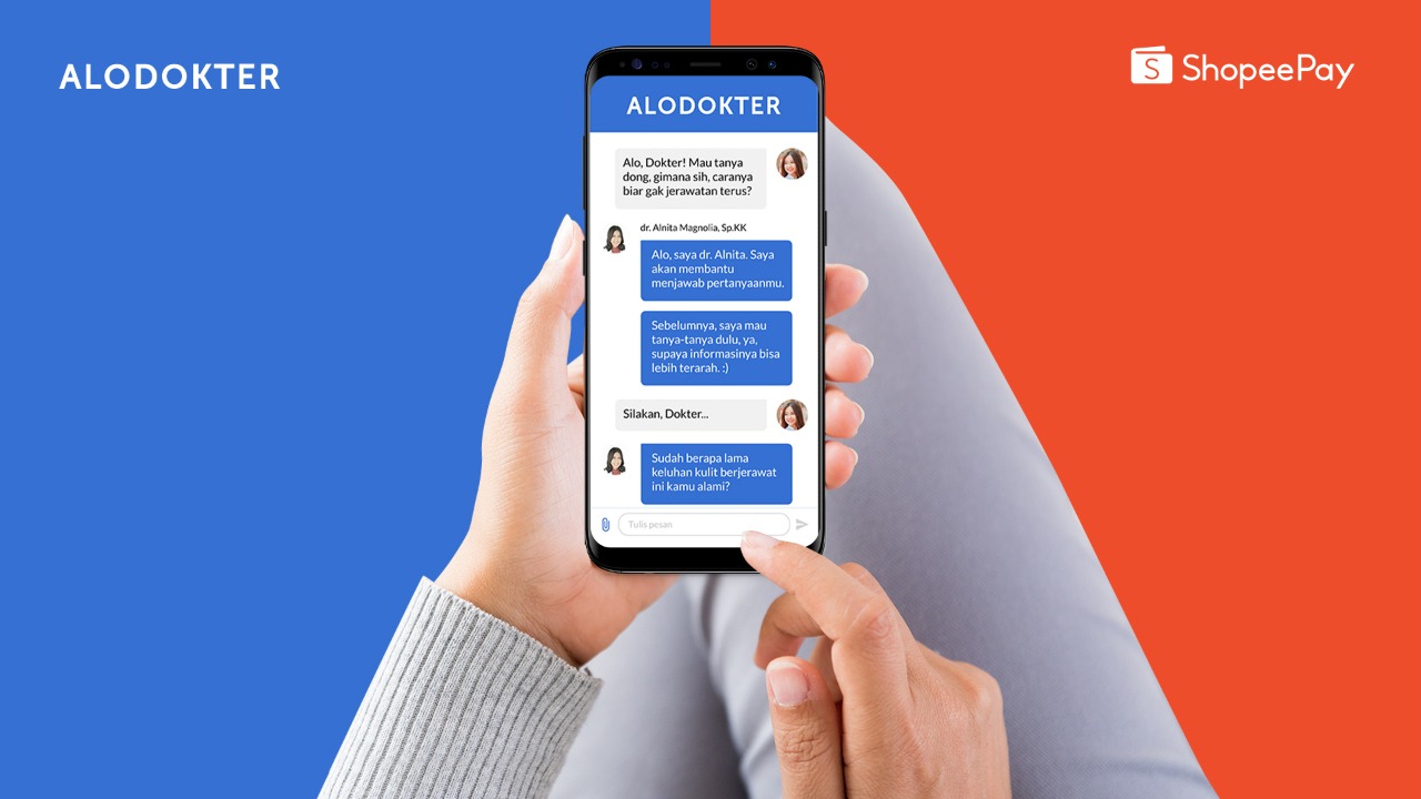 Bersama ShopePay, Alodokter berikan layanan konsultasi kesehatan online