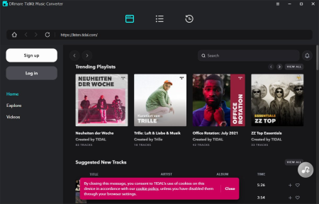 DRmare TidiKit Music Converter 2.8.1.220