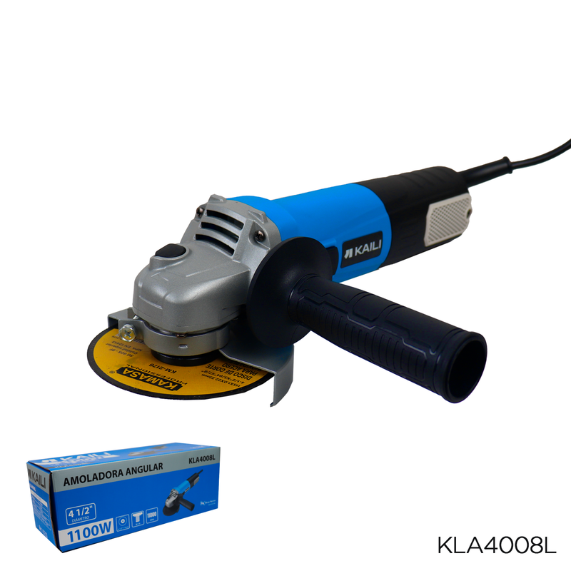 AMOLADORA ANGULAR 1100W 115MM I/L KAILI
