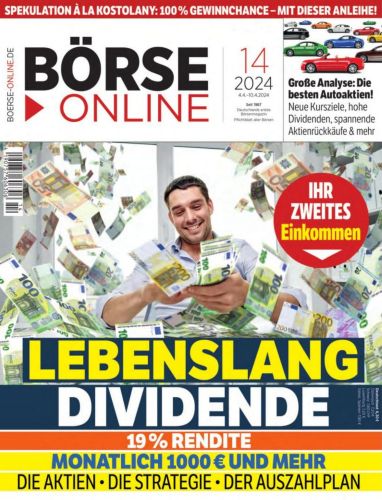 Cover: Börse Online Magazin No 14 vom 04  April 2024