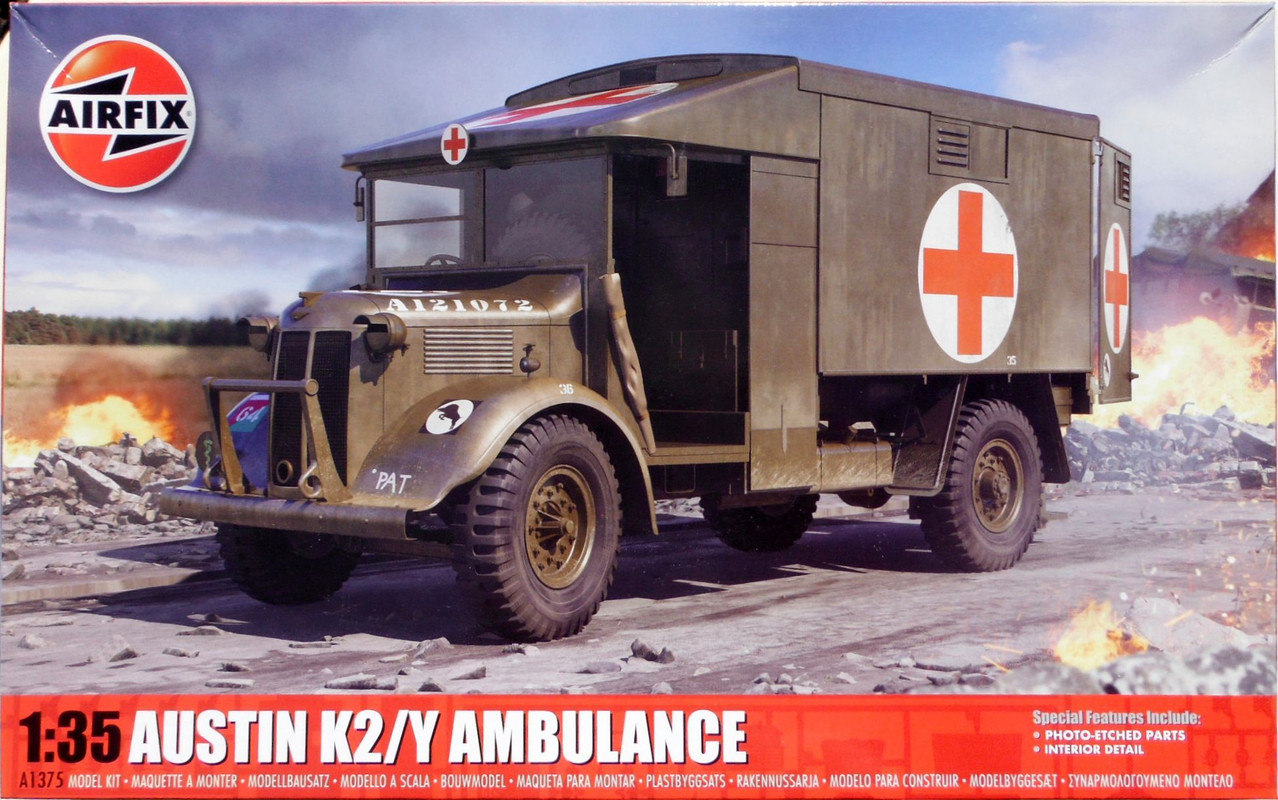 Airfix 35 Austin K2 Y Ambulance (A1375)