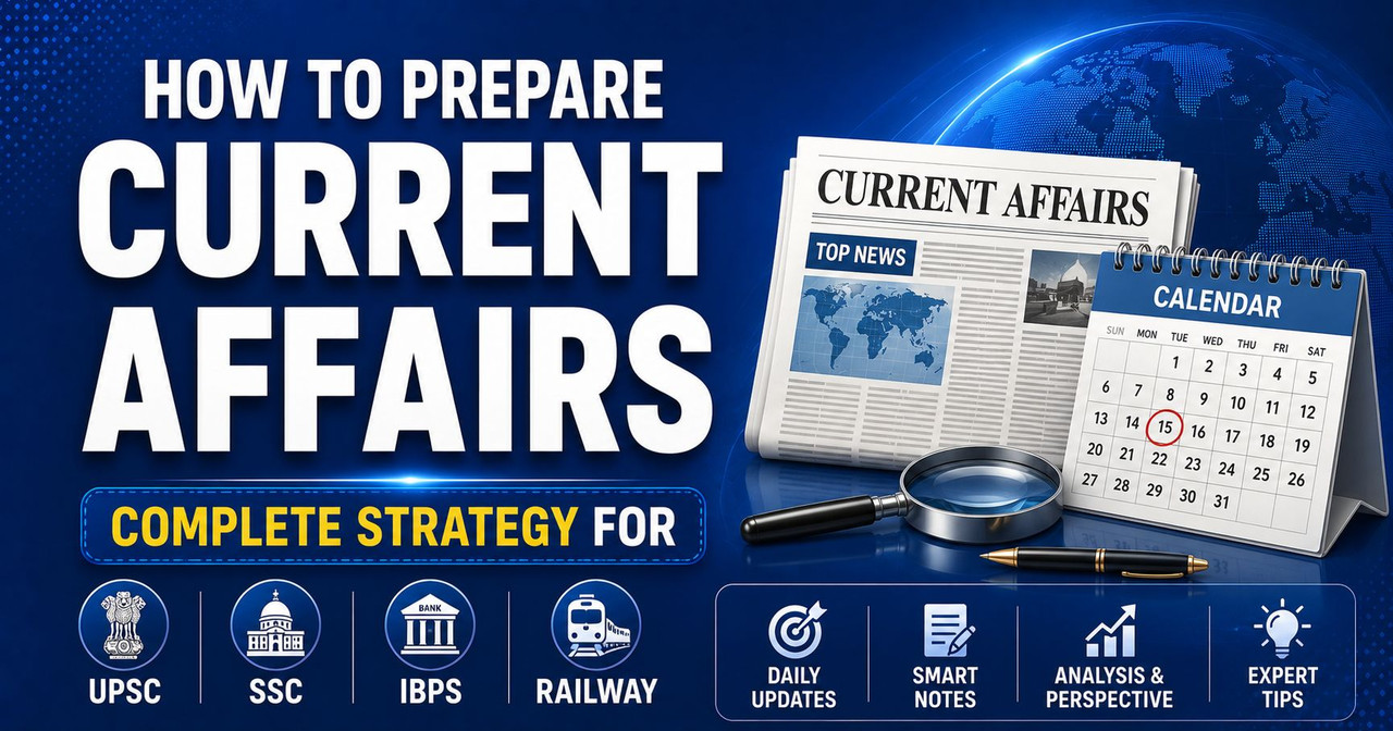 How to Prepare Current Affairs for Government Exams 2026 Complete Strategy Guide with Best Sources