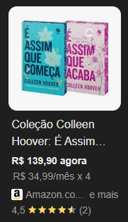 Screenshot of a third book price for comparison.