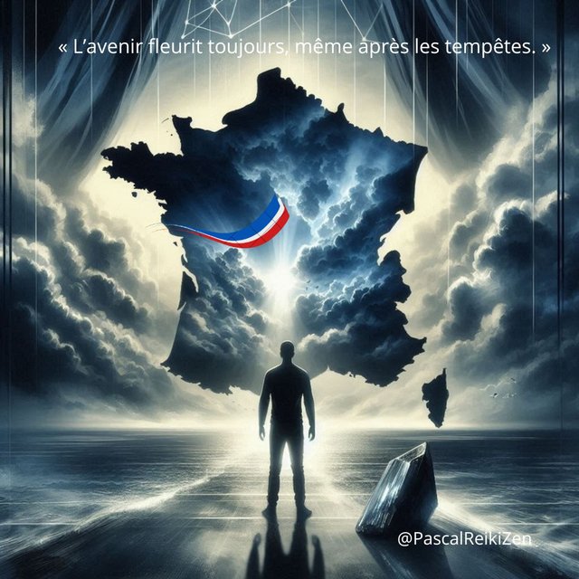Visuel spirituel du tirage
