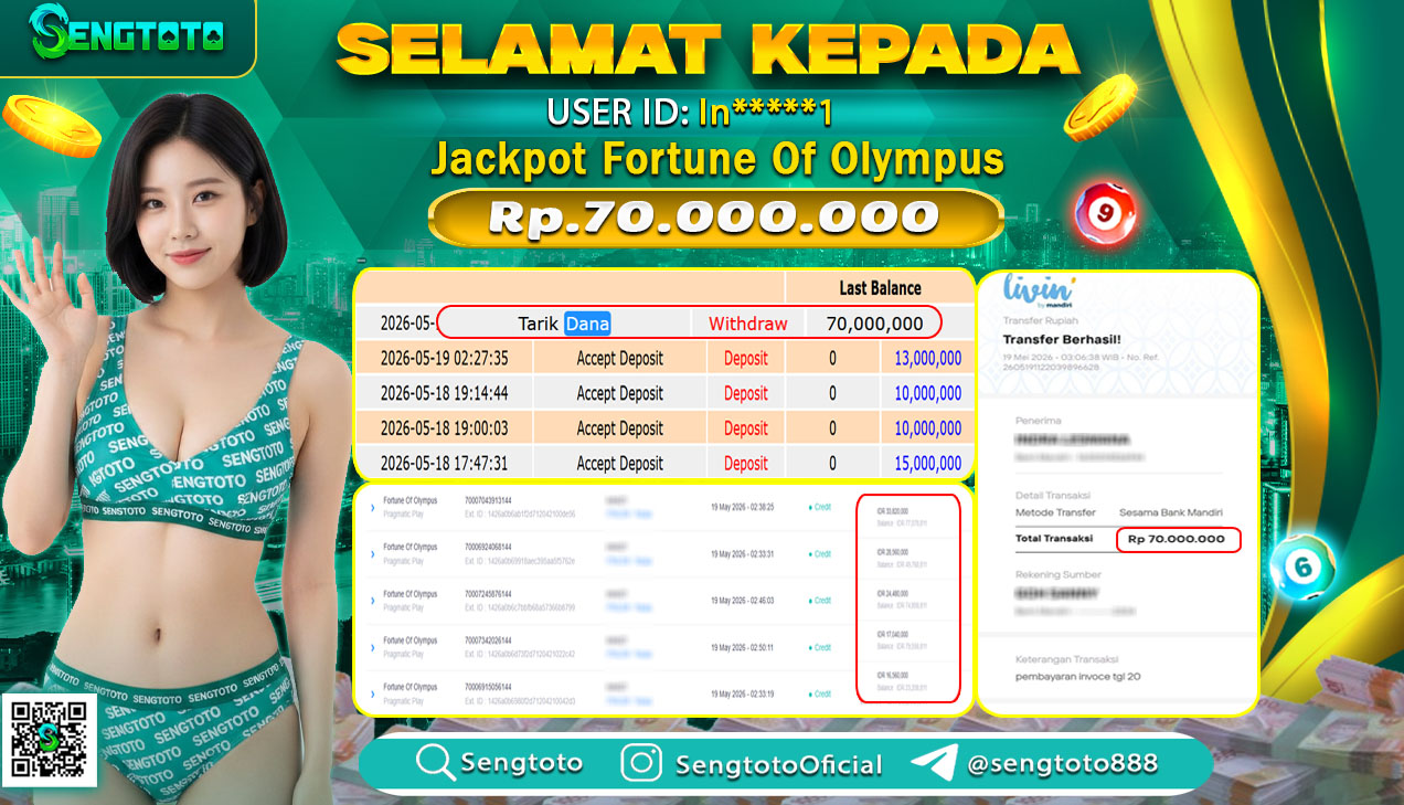 BUKTI PEMBAYARAN SLOT FORTUNE OF OLYMPUS 