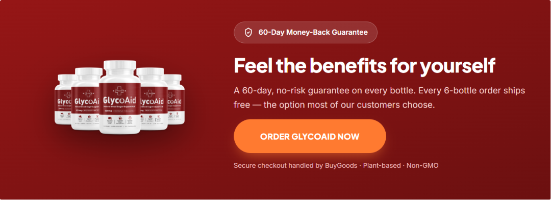GlycoAid Supplement Facts Label