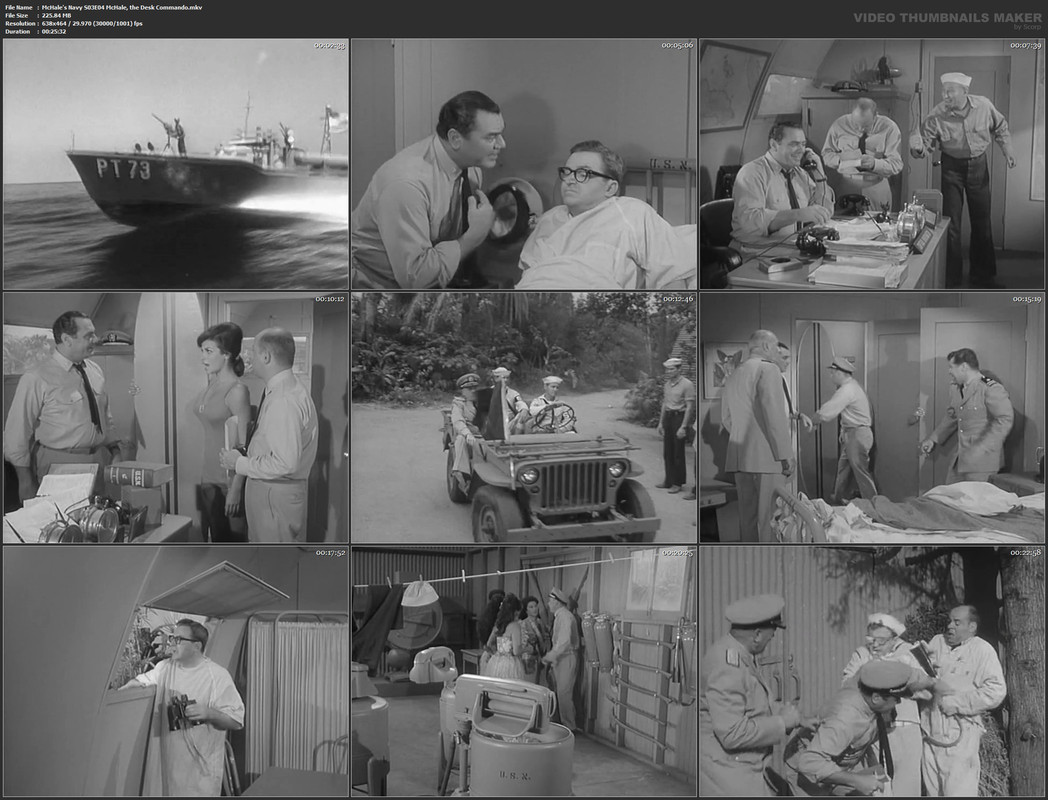 McHale's Navy S03E04 McHale, the Desk Commando.mkv