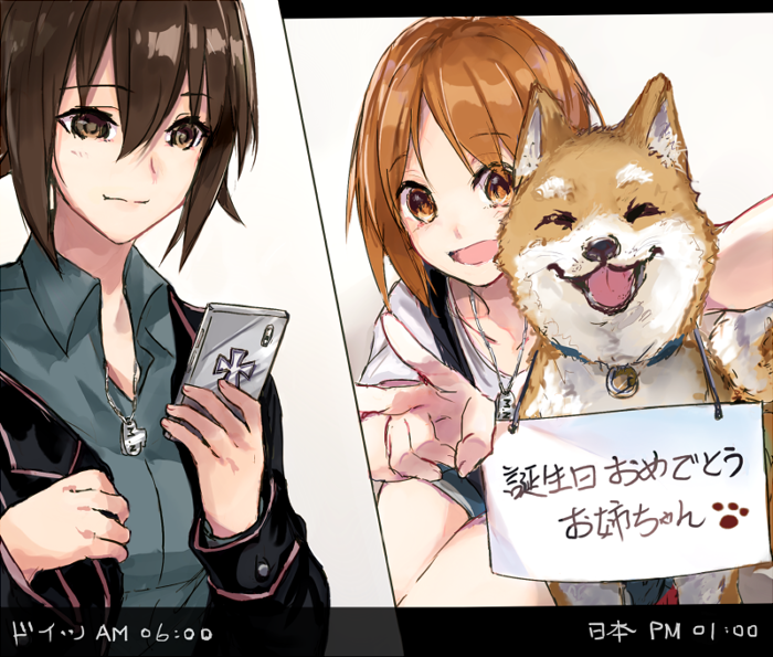 nishizumi-maho-and-nishizumi-miho-girls-und-panzer-drawn-by-yu