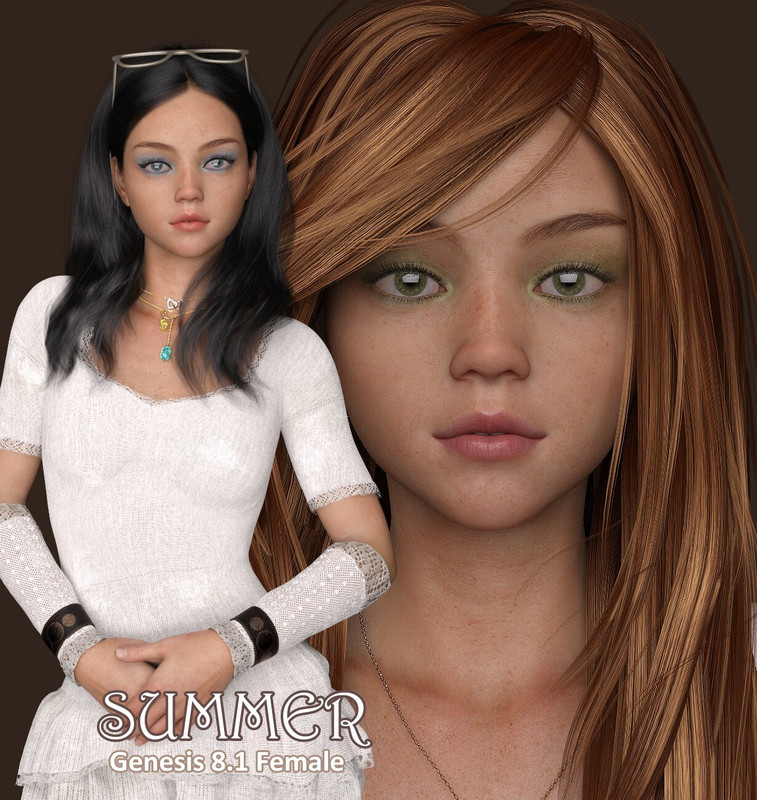 Summer - Genesis 8.1 Female Summer - Genesis 8.1 Female