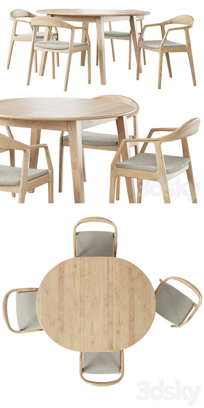 Table Stockholm Chair Sapporo