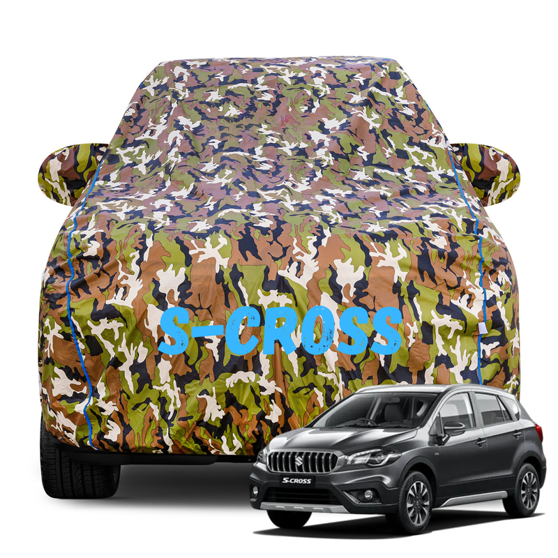 S Cross Army Car Cover