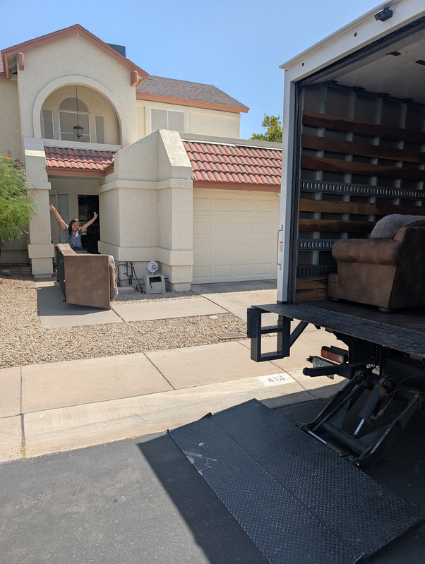 Couch sofa and sectional removal