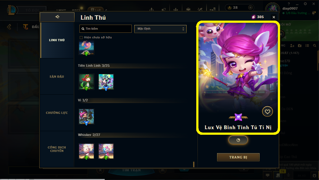 Acc DTCL # - Không Khung