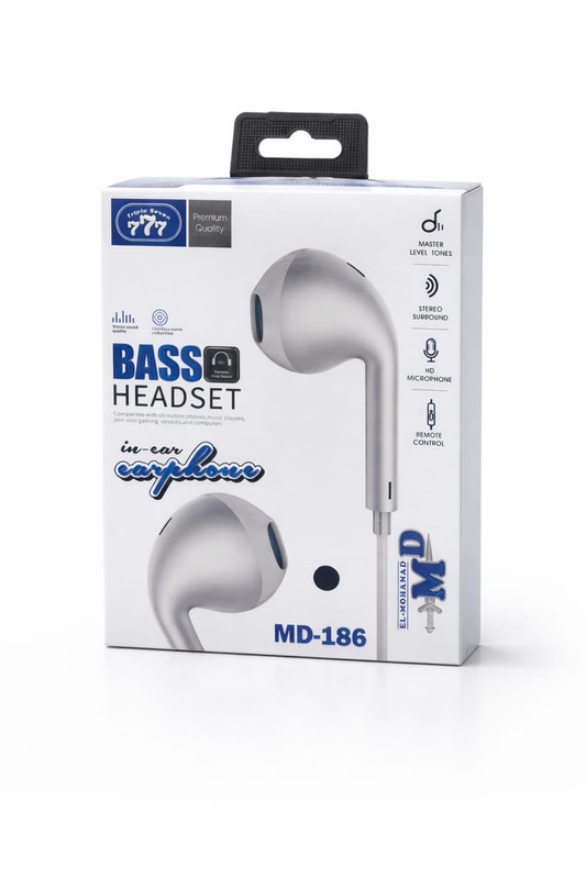 سماعة BASS Headset MD-186