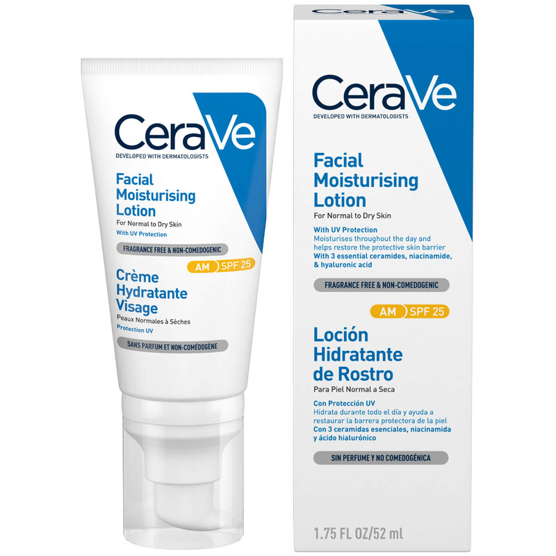 Cerave Facial Moisturising Lotion Am Spf25 52Ml