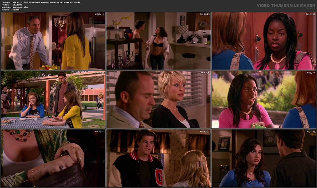 The Secret Life of the American Teenager S01E10 Back to School Special.mkv