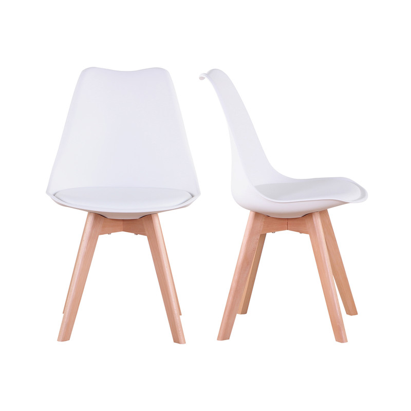 Sillas blancas de diseño