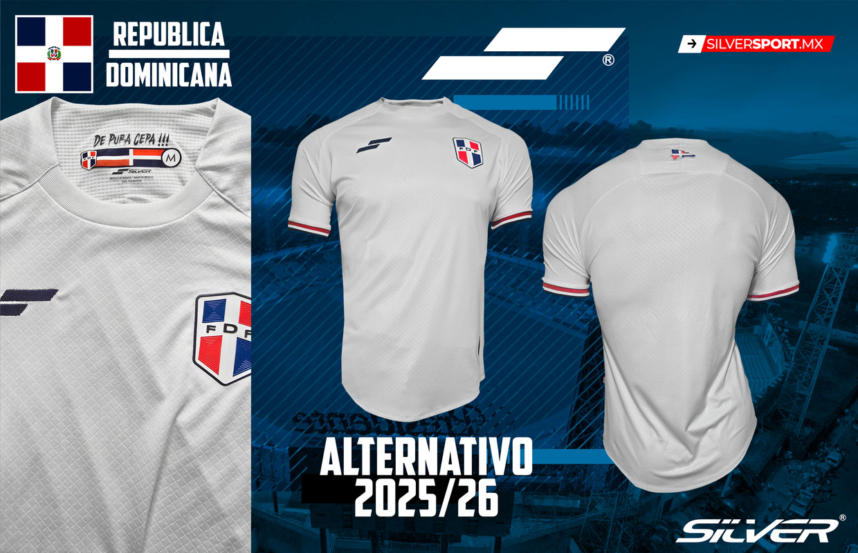 Jersey Oficial de la Selección Dominicana - Fedofutbol